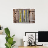Poster Vue Forêt de bouleau (Bureau à domicile)