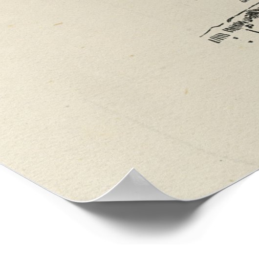 Poster Vue frontale du palais de Buckingham (Coin)