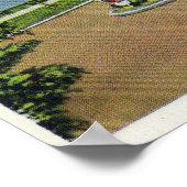 Poster Vue générale de Baxter Blvd, route no 1 (Coin)