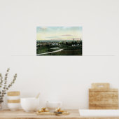 Poster Vue générale de la ville (Cuisine)