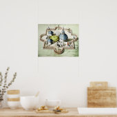 Poster Vue générale de l'Observatoire (Cuisine)
