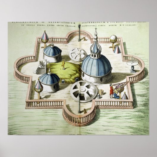 Poster Vue générale de l'Observatoire (Devant)