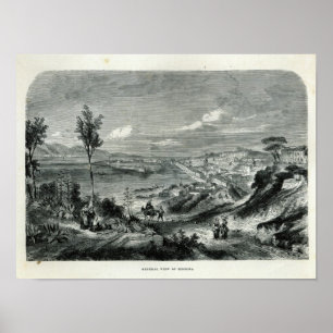 Poster Vue générale de Messine