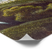 Poster Vue générale des chutes du Niagara du côté canadie (Coin)