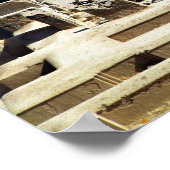 Poster Vue générale du palais, période achéménienne (Coin)