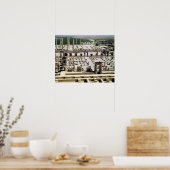 Poster Vue générale du palais, période achéménienne (Cuisine)