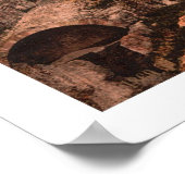 Poster Vue générale et Vésuve, Pompéi, Italie (Coin)