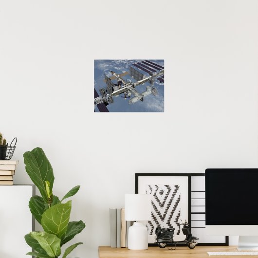 Poster Vue générée par ordinateur 6 (Bureau à domicile)