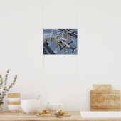 Poster Vue générée par ordinateur 9 (Cuisine)