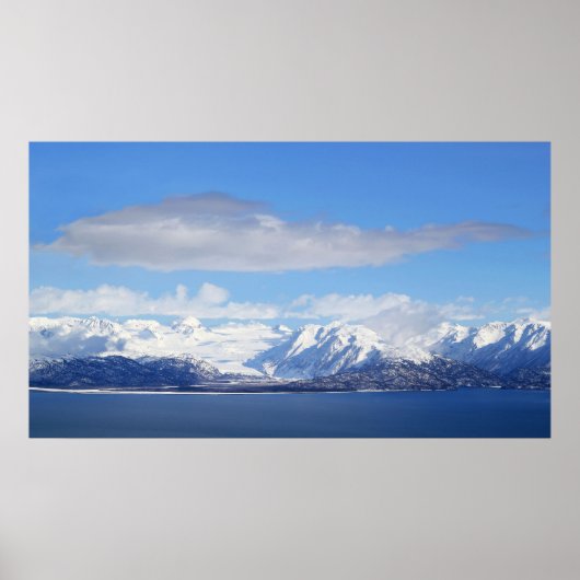 Poster Vue Glacier (Devant)