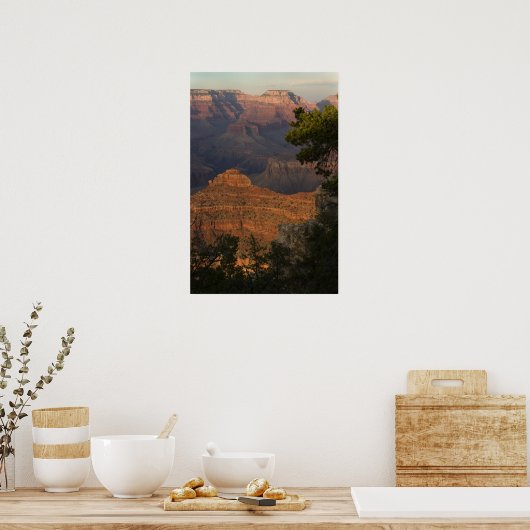 Poster Vue Grand Canyon (Cuisine)