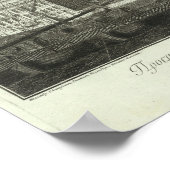 Poster Vue gravée de Saint-Pétersbourg 6 (Coin)