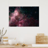 Poster Vue Infrarouge Montrant La Naissance Et La Mort De (Cuisine)