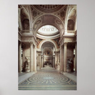 Poster Vue intérieure, 1764-1812