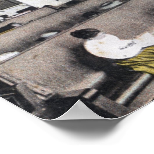 Poster Vue intérieure de la gare Union (Coin)