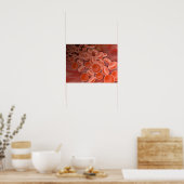 Poster Vue Intérieure De L'Artère Avec Cellules De Sang R (Cuisine)