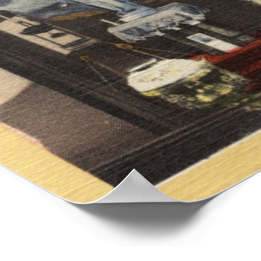 Poster Vue intérieure de l'église Sainte-Anne (Coin)