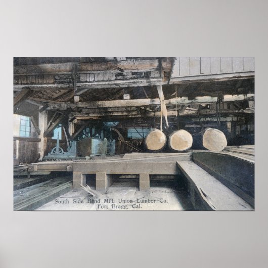Poster Vue intérieure de South Side Band Mill (Devant)