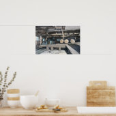 Poster Vue intérieure de South Side Band Mill (Cuisine)