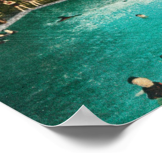 Poster Vue intérieure des bains (Coin)