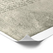 Poster Vue intérieure du crâne, Léonard de Vinci (Coin)