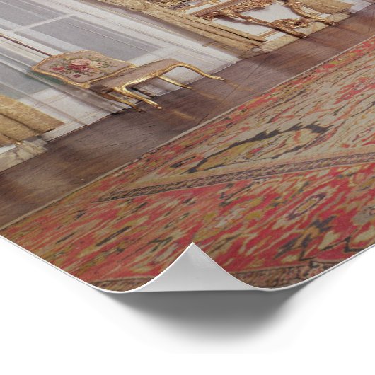 Poster Vue intérieure du Grand Salon (Coin)