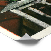 Poster Vue intérieure du grill de la grotte (Coin)