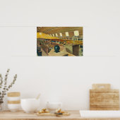 Poster Vue intérieure du Sunset Bowling Center (Cuisine)