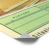 Poster Vue intérieure du Sunset Bowling Center 2 (Coin)