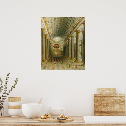 Poster Vue intérieure sur la cathédrale de Kazan (Cuisine)