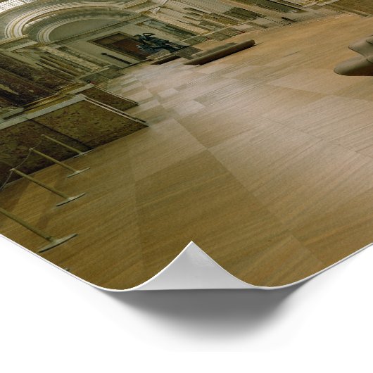 Poster Vue intérieure sur la Grande Galerie (Coin)