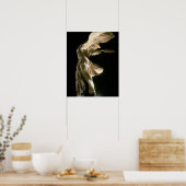 Poster Vue latérale de la Victoire de Samothrace (Parian  (Cuisine)