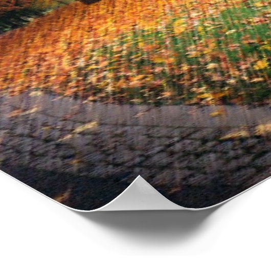 Poster Vue magnifique d'automne (Coin)