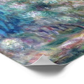 Poster Vue mer par August Renoir (Coin)