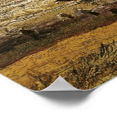 Poster Vue mer, Scheveningen Van Gogh Art (Coin)