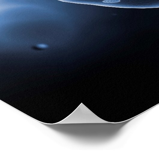 Poster Vue Microscopique De La Cellule Animale 3 (Coin)