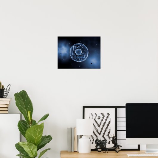 Poster Vue Microscopique De La Cellule Animale 3 (Bureau à domicile)