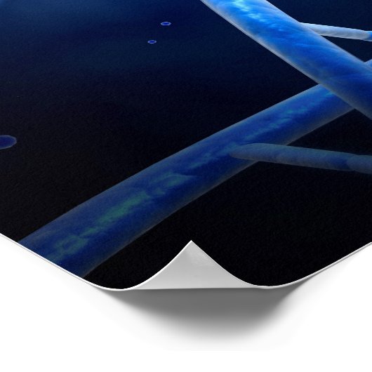 Poster Vue Microscopique De L'ADN (Coin)