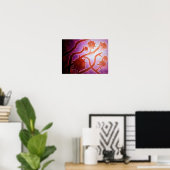 Poster Vue Microscopique De L'Histoplasmose (Bureau à domicile)