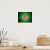 Poster Vue Microscopique De Plusieurs Cellules Nerveuses  (Cuisine)