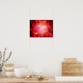 Poster Vue Microscopique Des Anitcorps Humains (Cuisine)