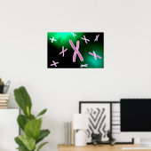 Poster Vue Microscopique Du Chromosome 2 (Bureau à domicile)
