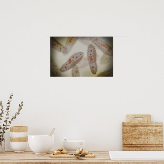 Poster Vue Microscopique Du Paramètre 1 (Cuisine)