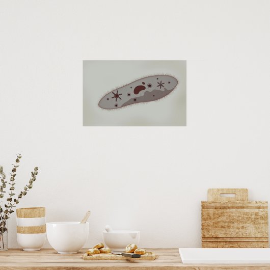 Poster Vue Microscopique Du Paramètre 3 (Cuisine)