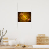 Poster Vue Microscopique D'Un Neuron Bipolaire (Cuisine)