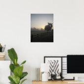Poster Vue Misty Morning (Bureau à domicile)