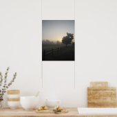 Poster Vue Misty Morning (Cuisine)