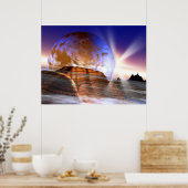 Poster Vue mondiale (Cuisine)