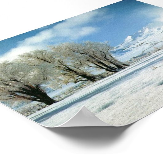 Poster Vue montagne (Coin)