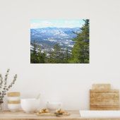 Poster Vue montagne (Cuisine)